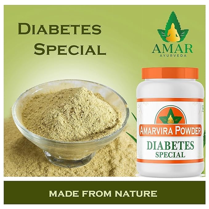 Amarvira Diabetes Special Powder - 100% Ayurvedic | Control diabetes